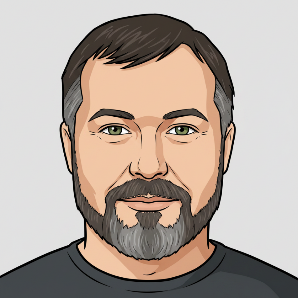 Portrait cartoon Arnaud